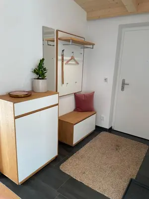 Ein Sitzbereich in der Unterkunft Panorama Nest - PREMIUM CARD im Sommer