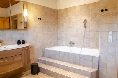 Ein Badezimmer in der Unterkunft Alps Living Söll