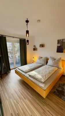 Ein Bett oder Betten in einem Zimmer der Unterkunft SCHILLING stay&more