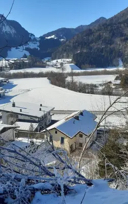 Naturlandschaft in der Nähe der Ferienwohnung