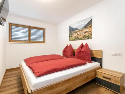 Ein Bett oder Betten in einem Zimmer der Unterkunft oberhAUSZEIT