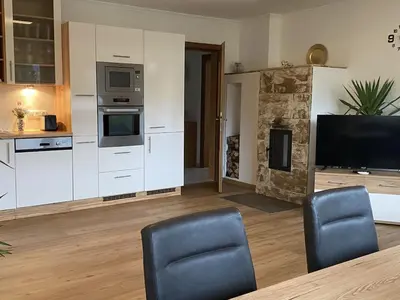 Küche/Küchenzeile in der Unterkunft Lucy's Panorama Apartment