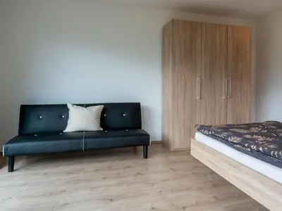Ein Sitzbereich in der Unterkunft Apartment Konrad by Interhome