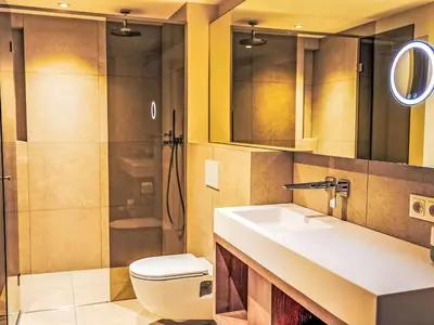 Ein Badezimmer in der Unterkunft Apartment Aparthotel Iris-6 by Interhome