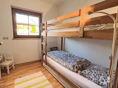 Ein Bett oder Betten in einem Zimmer der Unterkunft Apartment Blauer Elefant by Interhome