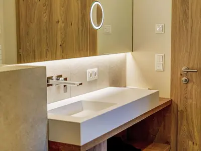 Ein Badezimmer in der Unterkunft Apartment Aparthotel Iris-5 by Interhome
