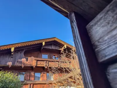 Ein Balkon oder eine Terrasse in der Unterkunft Landhaus Anton Zillertal