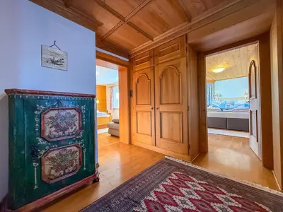 Ein Bett oder Betten in einem Zimmer der Unterkunft Landhaus Anton Zillertal