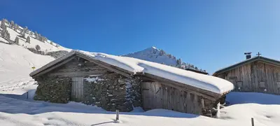 Grundriss der Unterkunft Appartements Alpenland