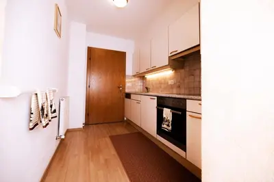 Küche/Küchenzeile in der Unterkunft Appartement Susanna