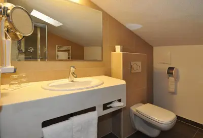 Ein Badezimmer in der Unterkunft Hotel Kitzbühler Alpen