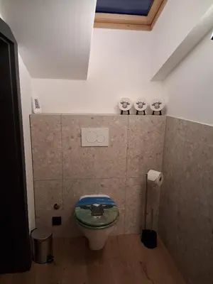 Ein Badezimmer in der Unterkunft Zillerlehen