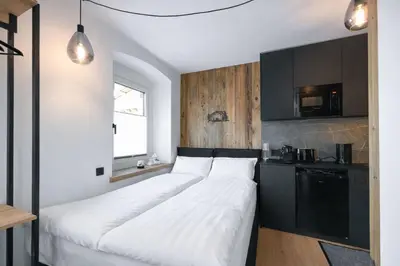 Küche/Küchenzeile in der Unterkunft Kitzbühel Alpine Apartments - City Center