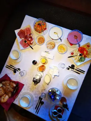 Essen im Hotel oder in der Nähe