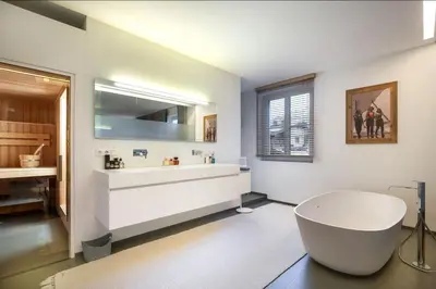 Ein Badezimmer in der Unterkunft MountainRelaxKtzh