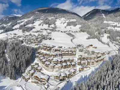 Naturlandschaft in der Nähe des Chalets