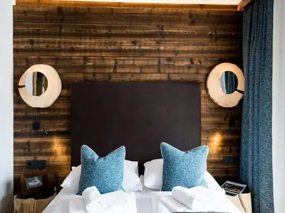 Ein Bett oder Betten in einem Zimmer der Unterkunft Stay near Ski Arena Wildkogel