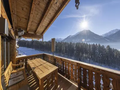 Naturlandschaft in der Nähe des Chalets