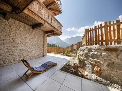 Ein Balkon oder eine Terrasse in der Unterkunft Chalet with Ski Access, Neukirchen