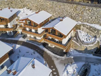 Chalet with sauna, Neukirchen im Winter