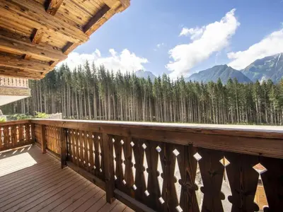 Naturlandschaft in der Nähe des Chalets