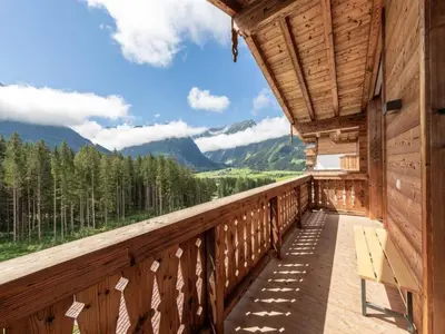 Naturlandschaft in der Nähe des Chalets