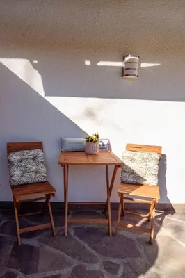 Ein Sitzbereich in der Unterkunft Apartment Kunterbunt by Interhome
