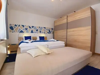 Ein Bett oder Betten in einem Zimmer der Unterkunft Apartment Morgenrot by Interhome