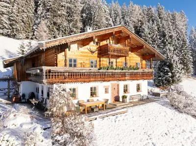 Grundriss der Unterkunft Chalet Hochalpschwendt mit Schwimmteich