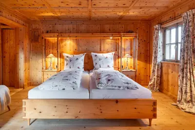 Grundriss der Unterkunft Chalet Hochalpschwendt mit Schwimmteich