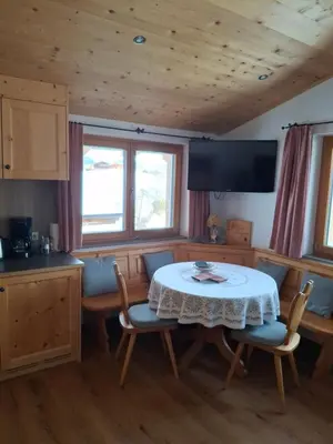 Küche/Küchenzeile in der Unterkunft Ferienhof Oberstaudach