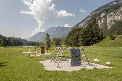 Naturlandschaft in der Nähe des Campingplatzes
