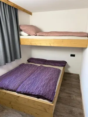 Ein Bett oder Betten in einem Zimmer der Unterkunft Das Lisal