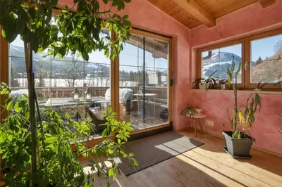 Ein Balkon oder eine Terrasse in der Unterkunft Panorama Lodge