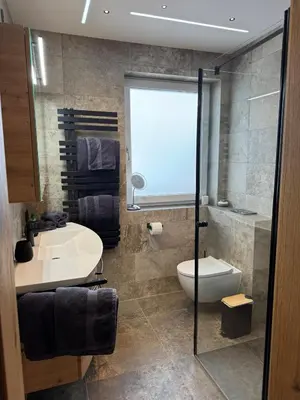 Ein Badezimmer in der Unterkunft Apartment Angela