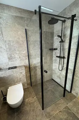 Ein Badezimmer in der Unterkunft Apartment Angela