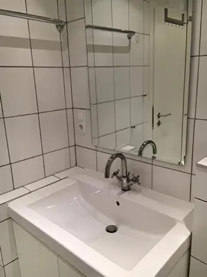 Ein Badezimmer in der Unterkunft Appartement Berghof