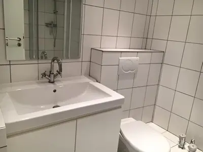 Ein Badezimmer in der Unterkunft Appartement Berghof