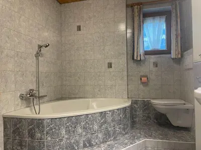 Ein Badezimmer in der Unterkunft Ferienhaus Schöser