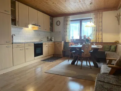 Küche/Küchenzeile in der Unterkunft Ferienhaus Schöser