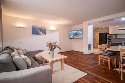 Küche/Küchenzeile in der Unterkunft Slope Apartment Westendorf