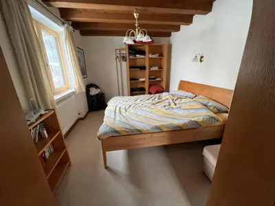 Ein Bett oder Betten in einem Zimmer der Unterkunft Ferienhaus Lengau