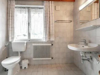 Ein Badezimmer in der Unterkunft Wiesenglück