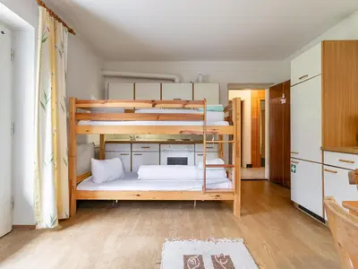 Ein Bett oder Betten in einem Zimmer der Unterkunft Wiesenglück