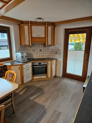 Küche/Küchenzeile in der Unterkunft Ferienhaus Raffeiner