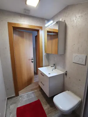 Ein Badezimmer in der Unterkunft Gästehaus Jogglerhof