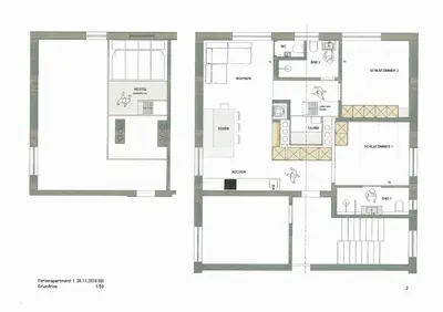 Grundriss der Unterkunft Schösserhof