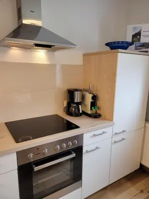 Küche/Küchenzeile in der Unterkunft Ferienwohnung Zuppinger