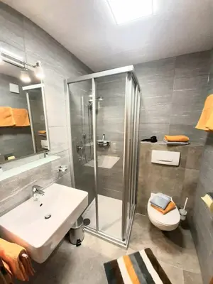 Ein Badezimmer in der Unterkunft Ferienwohnung Zuppinger
