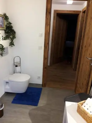 Ein Badezimmer in der Unterkunft Ferienwohnung Fichtler